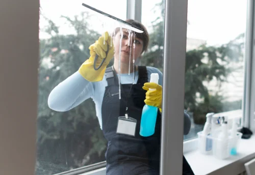Nettoyage de vitres intérieures et extérieures à Blomac